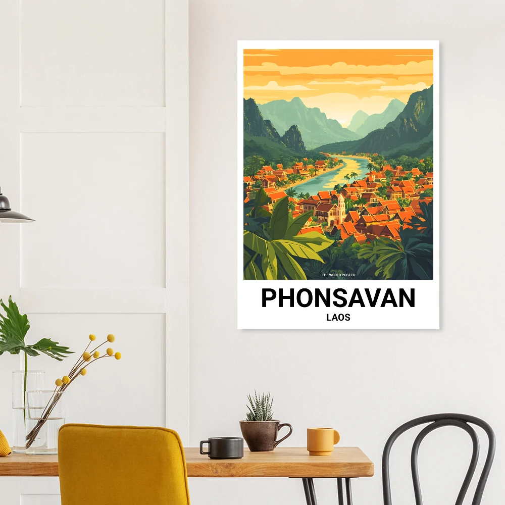 Affiche PHONSAVAN - Image 2 of 6