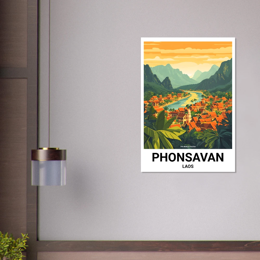 Affiche PHONSAVAN - Image 4 of 6