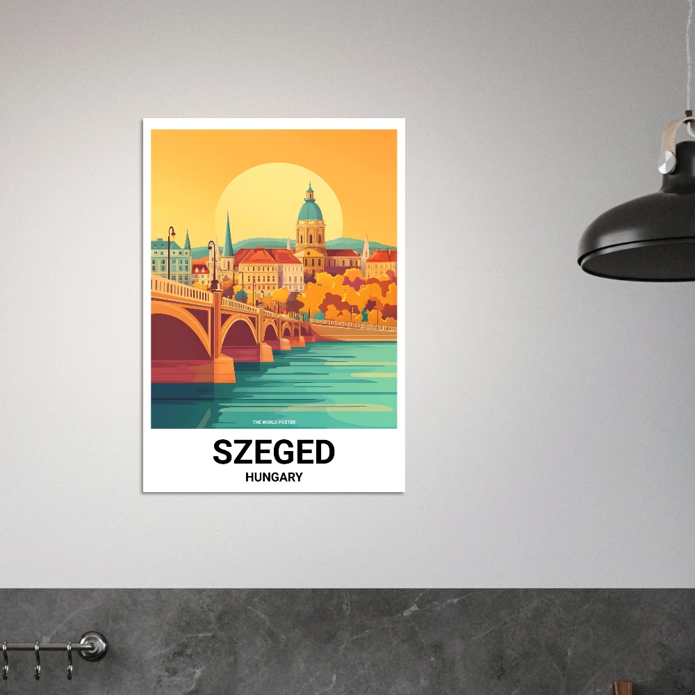 Affiche SZEGED - Image 6 of 6