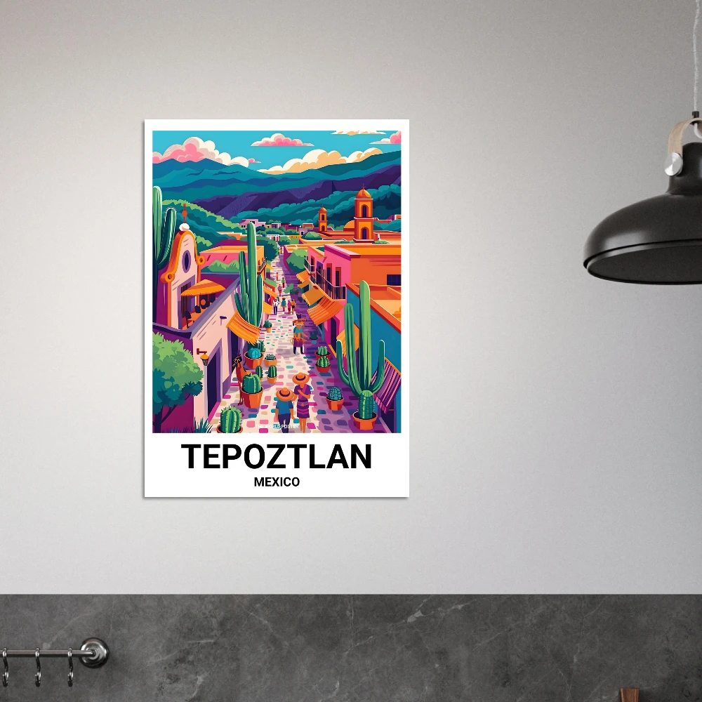 Affiche TEPOZTLÁN - Image 5 of 6