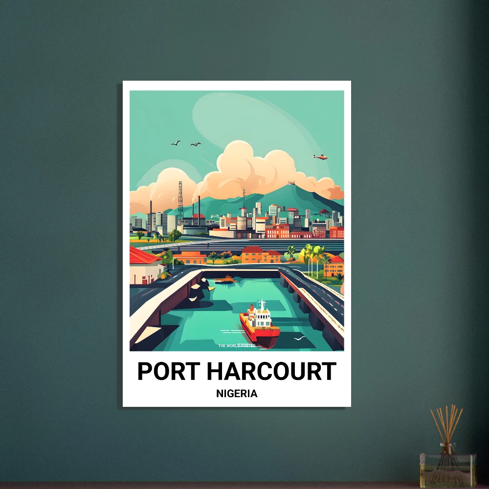 Affiche PORT HARCOURT - Image 6 of 6