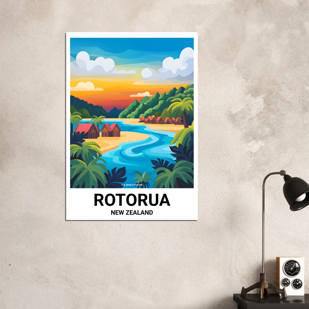 Affiche ROTORUA - Image 6 of 6