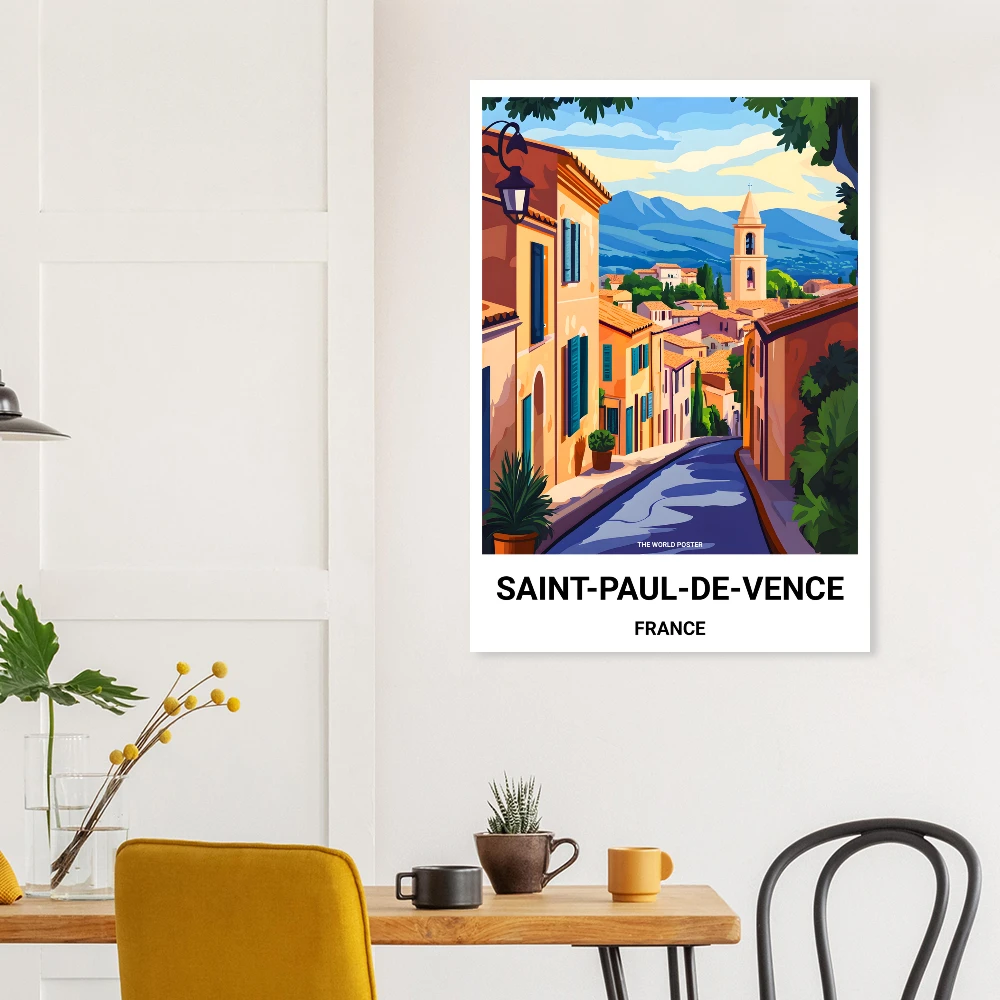 Affiche SAINT-PAUL-DE-VENCE - Image 2 of 6
