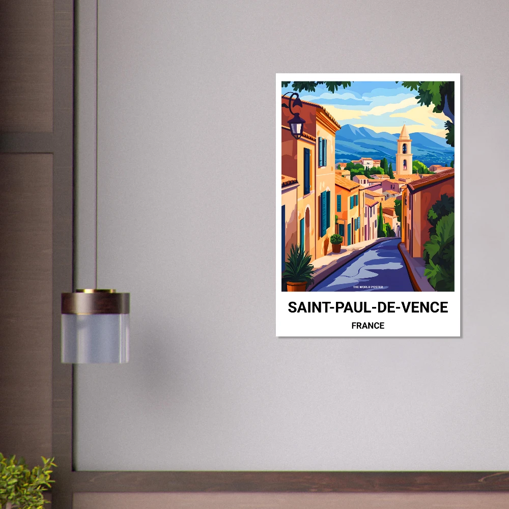 Affiche SAINT-PAUL-DE-VENCE - Image 3 of 6