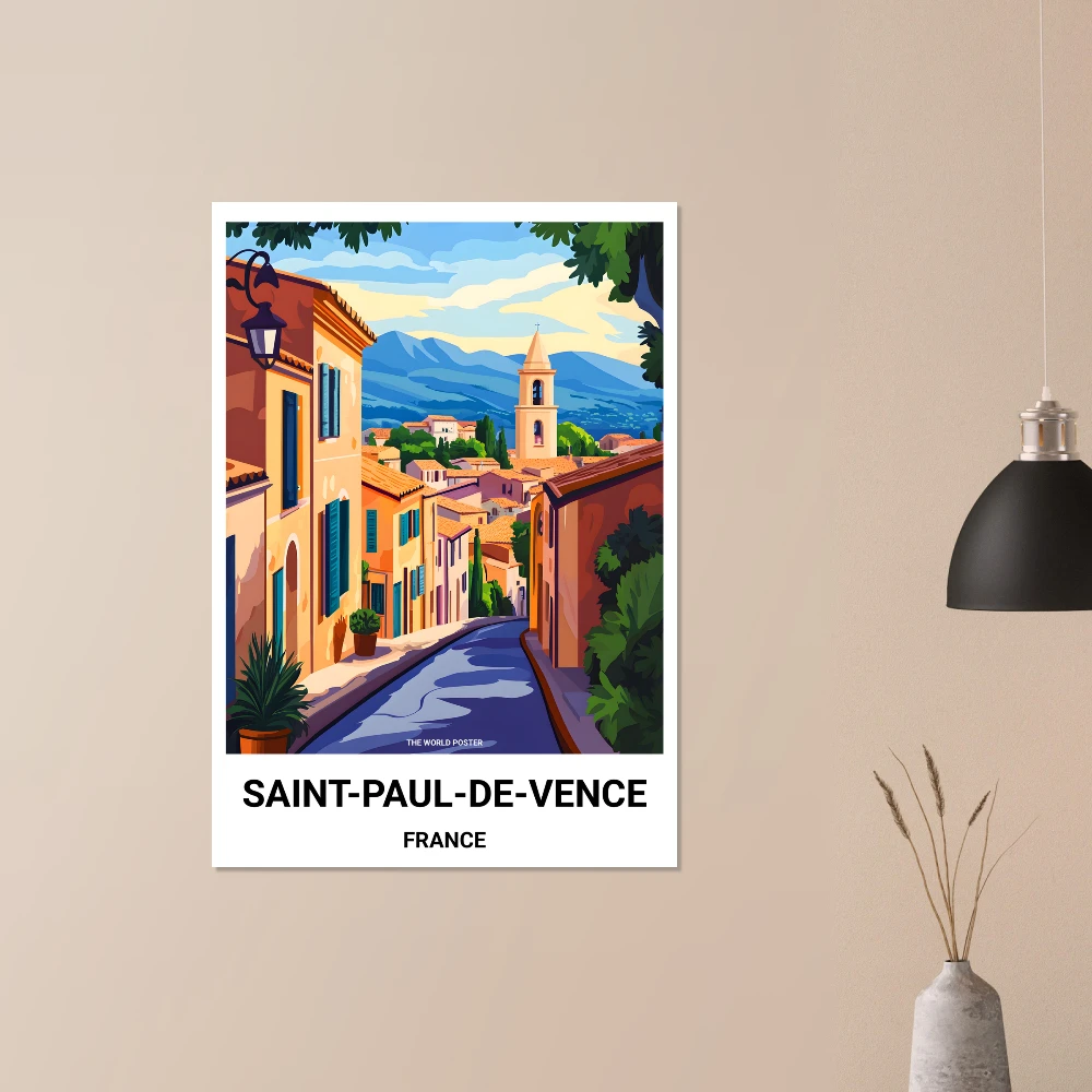 Affiche SAINT-PAUL-DE-VENCE - Image 4 of 6