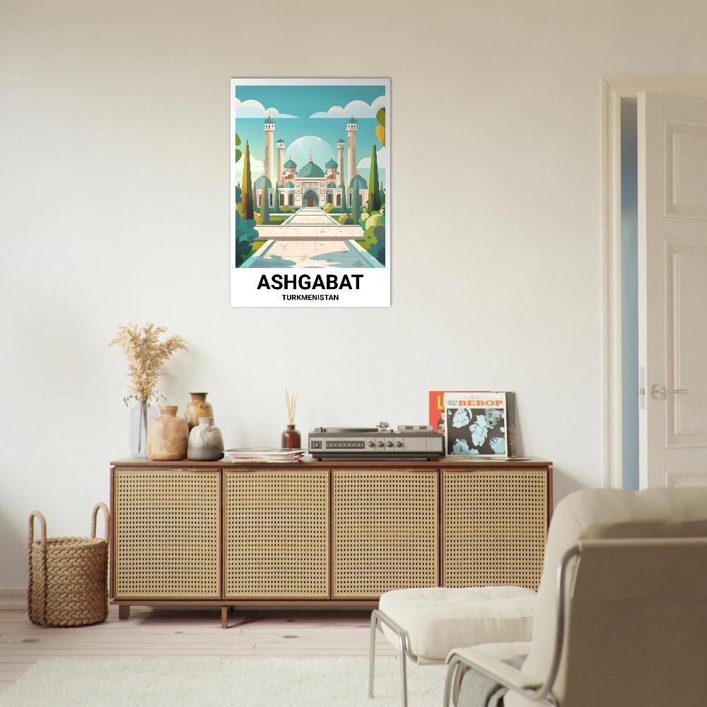 Affiche ACHGABAT - Image 2 of 6