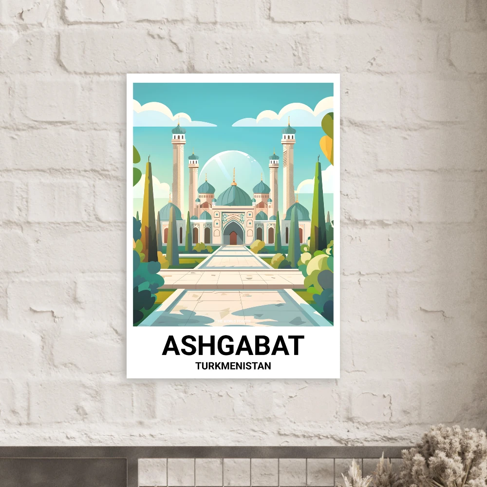Affiche ACHGABAT - Image 3 of 6