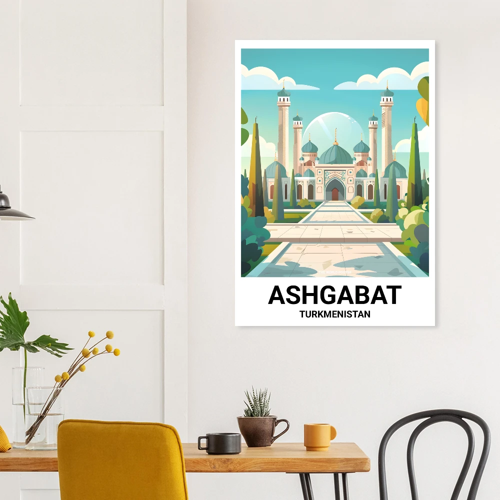 Affiche ACHGABAT - Image 5 of 6