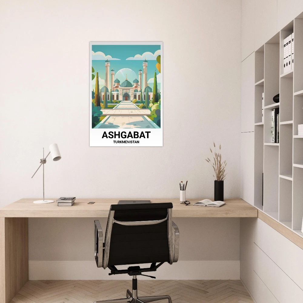 Affiche ACHGABAT - Image 6 of 6