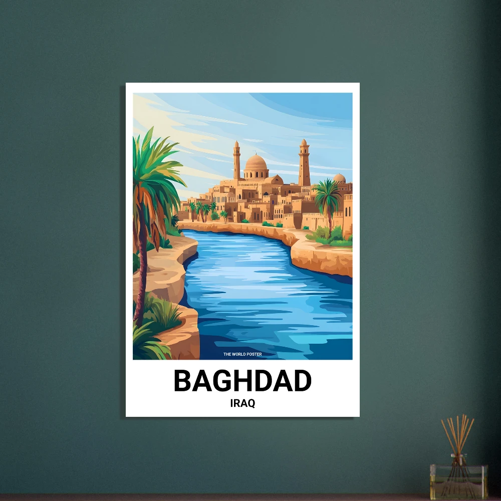 Affiche BAGDAD - Image 6 of 6