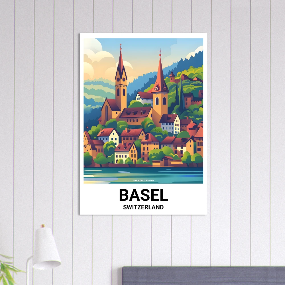 Affiche BÂLE - Image 6 of 6