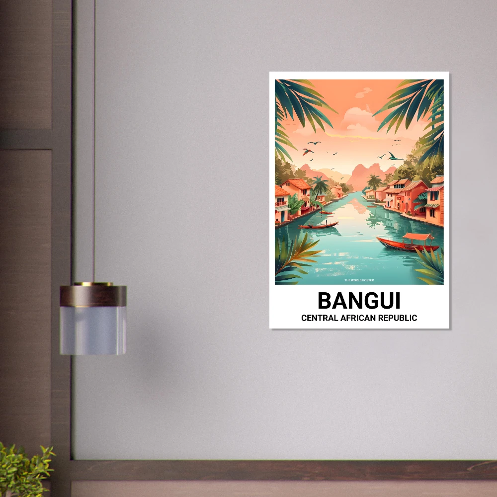 Affiche BANGUI - Image 2 of 6