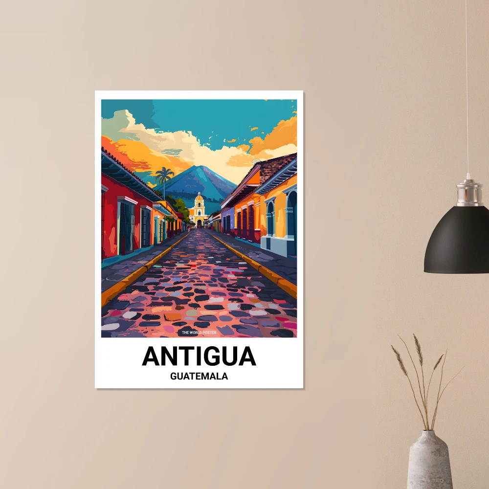 Affiche ANTIGUA - Image 2 of 6