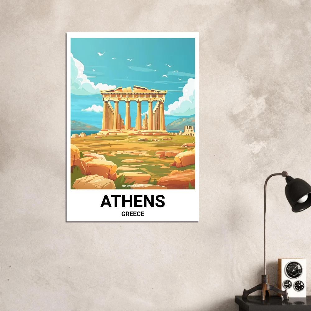 Affiche ATHÈNES - Image 4 of 6