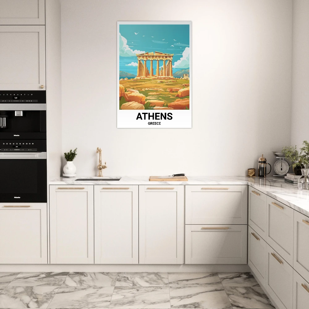 Affiche ATHÈNES - Image 5 of 6