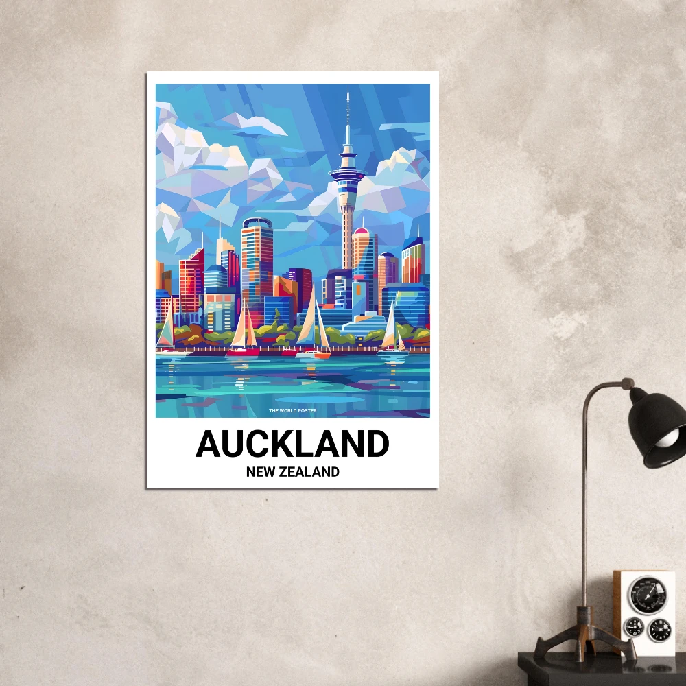 Affiche AUCKLAND - Image 2 of 6