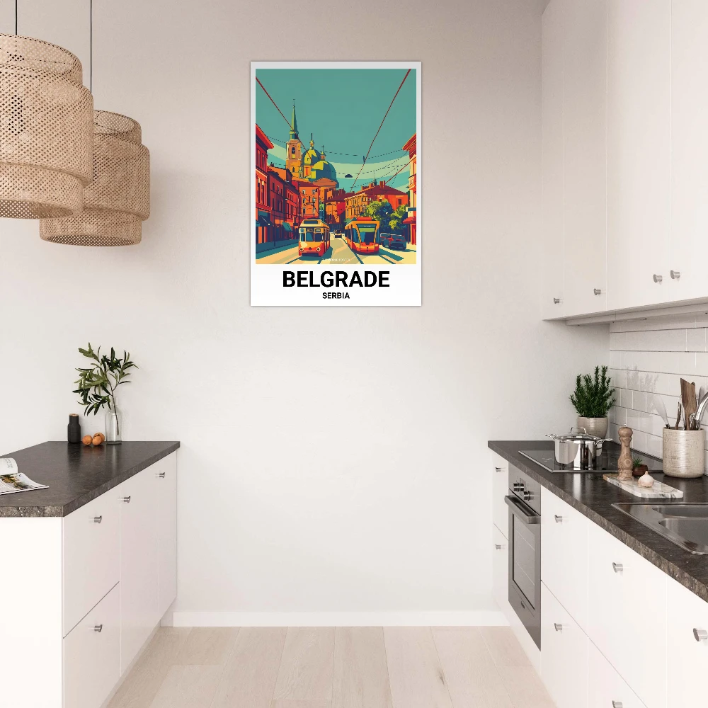 Affiche BELGRADE - Image 3 of 6