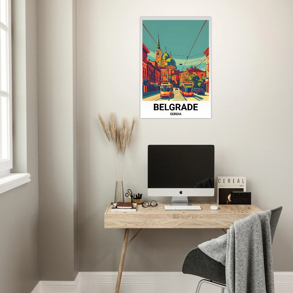 Affiche BELGRADE - Image 4 of 6