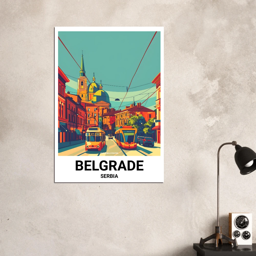 Affiche BELGRADE - Image 5 of 6
