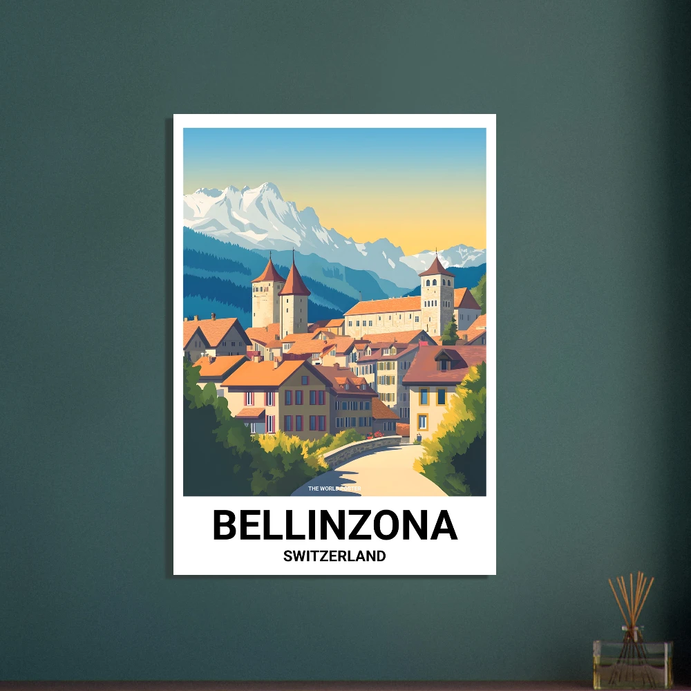 Affiche BELLINZONE - Image 4 of 6