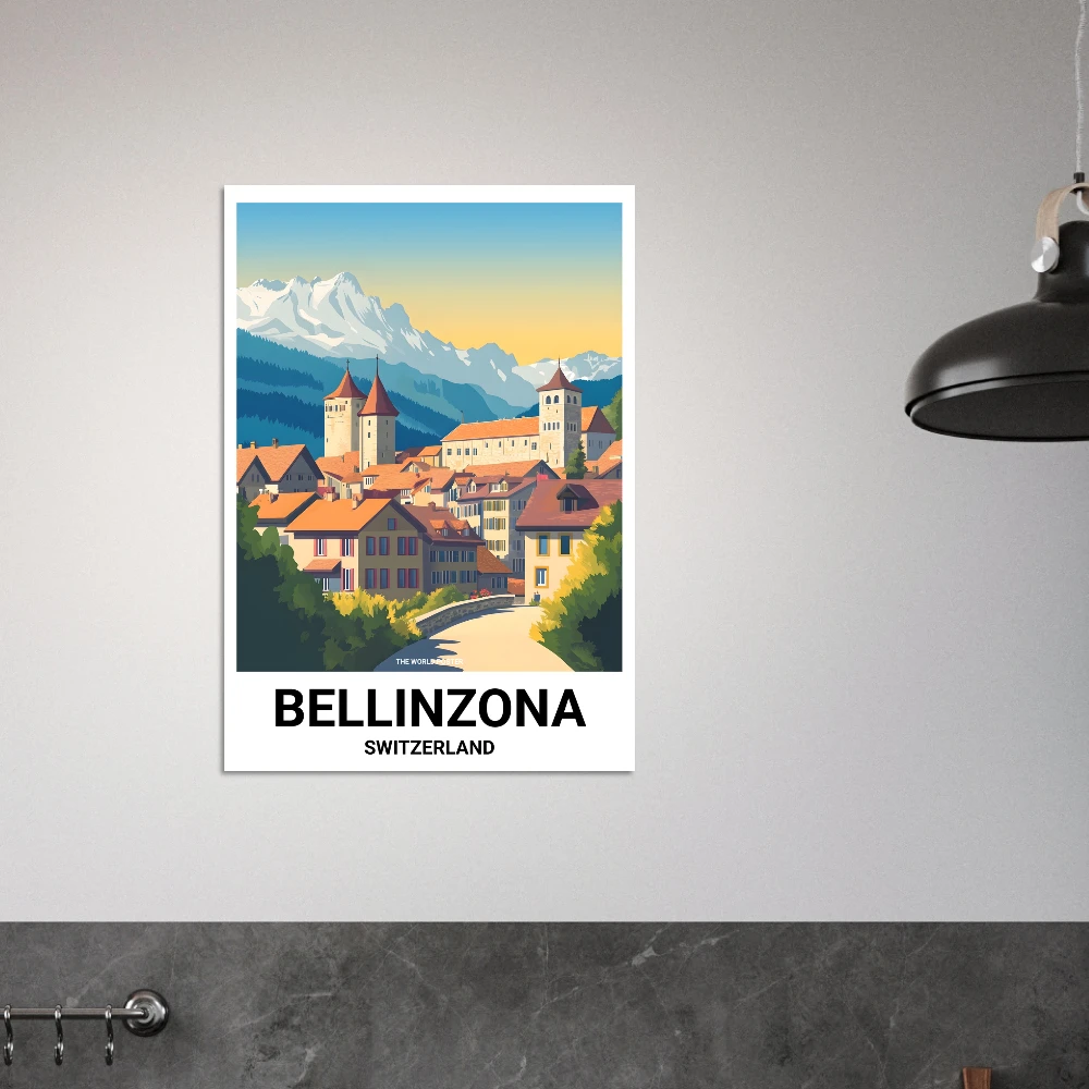Affiche BELLINZONE - Image 5 of 6