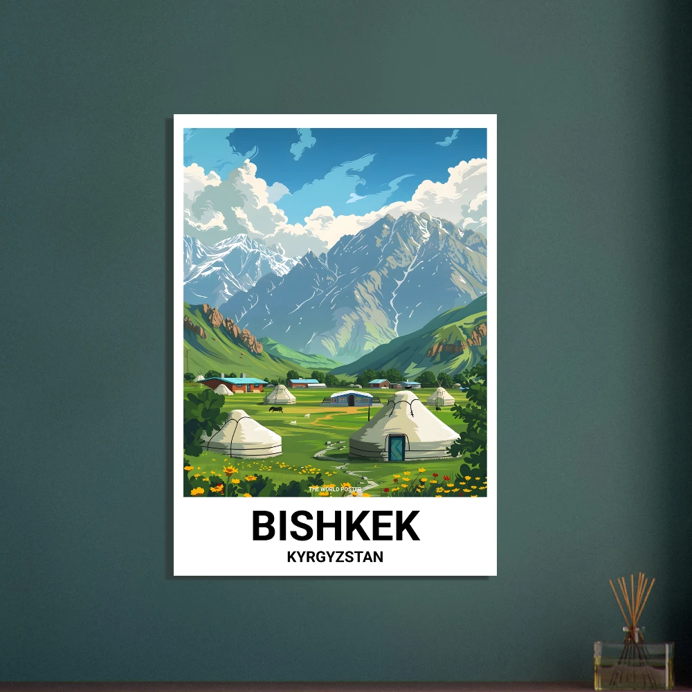 Affiche BICHKEK - Image 5 of 6
