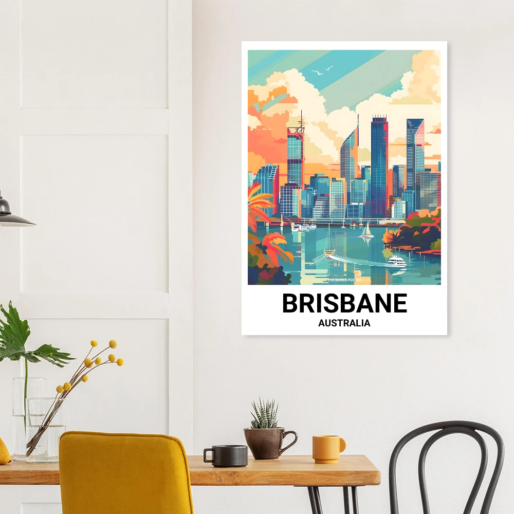 Affiche BRISBANE - Image 6 of 6