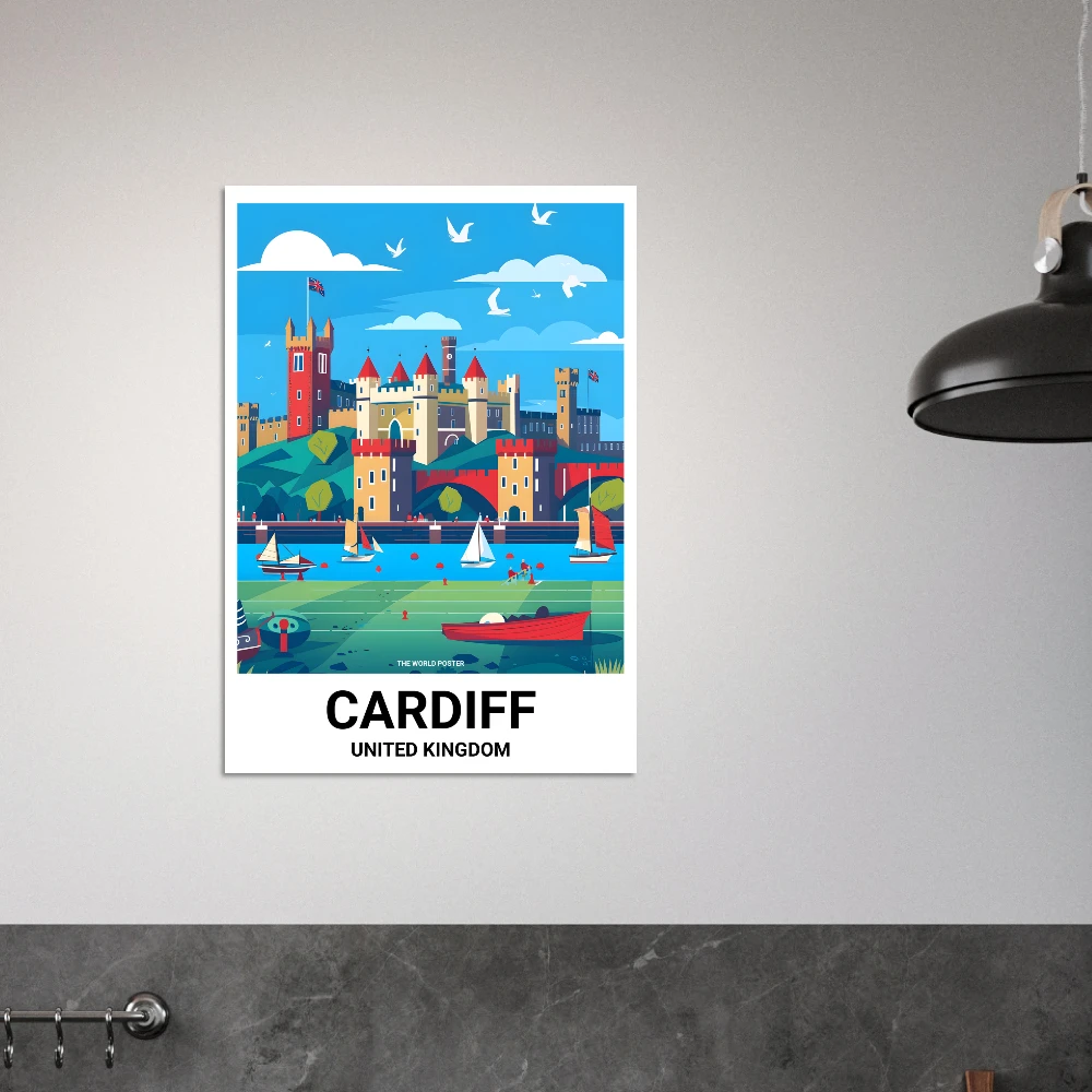 Affiche CARDIFF - Image 2 of 6