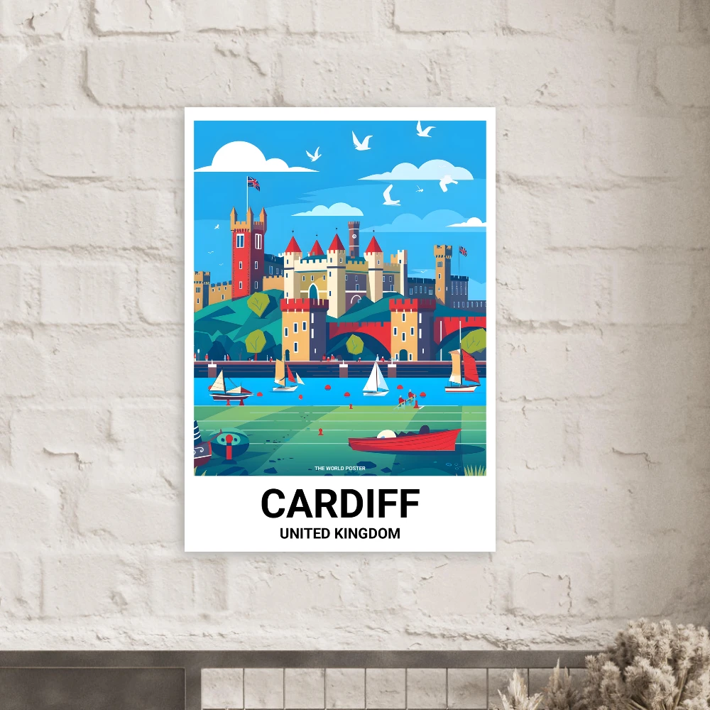 Affiche CARDIFF - Image 4 of 6