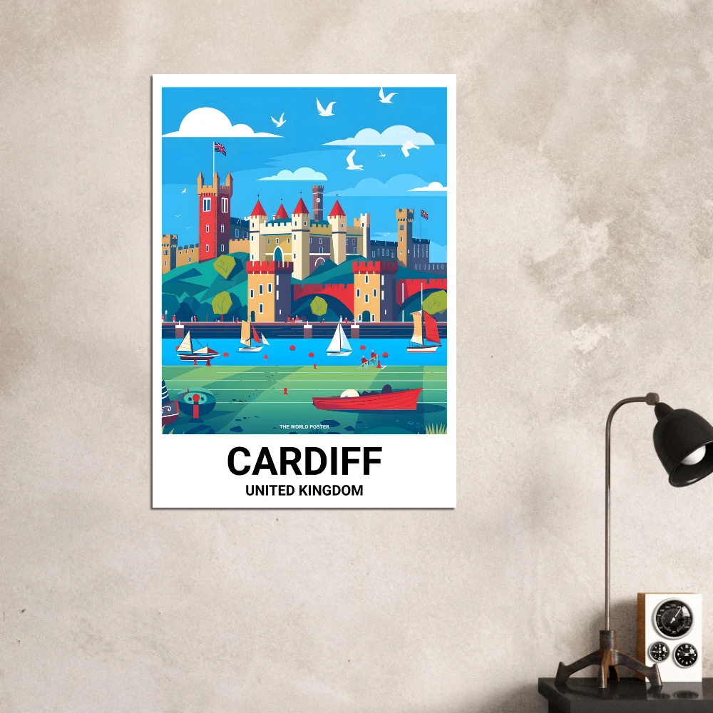 Affiche CARDIFF - Image 6 of 6