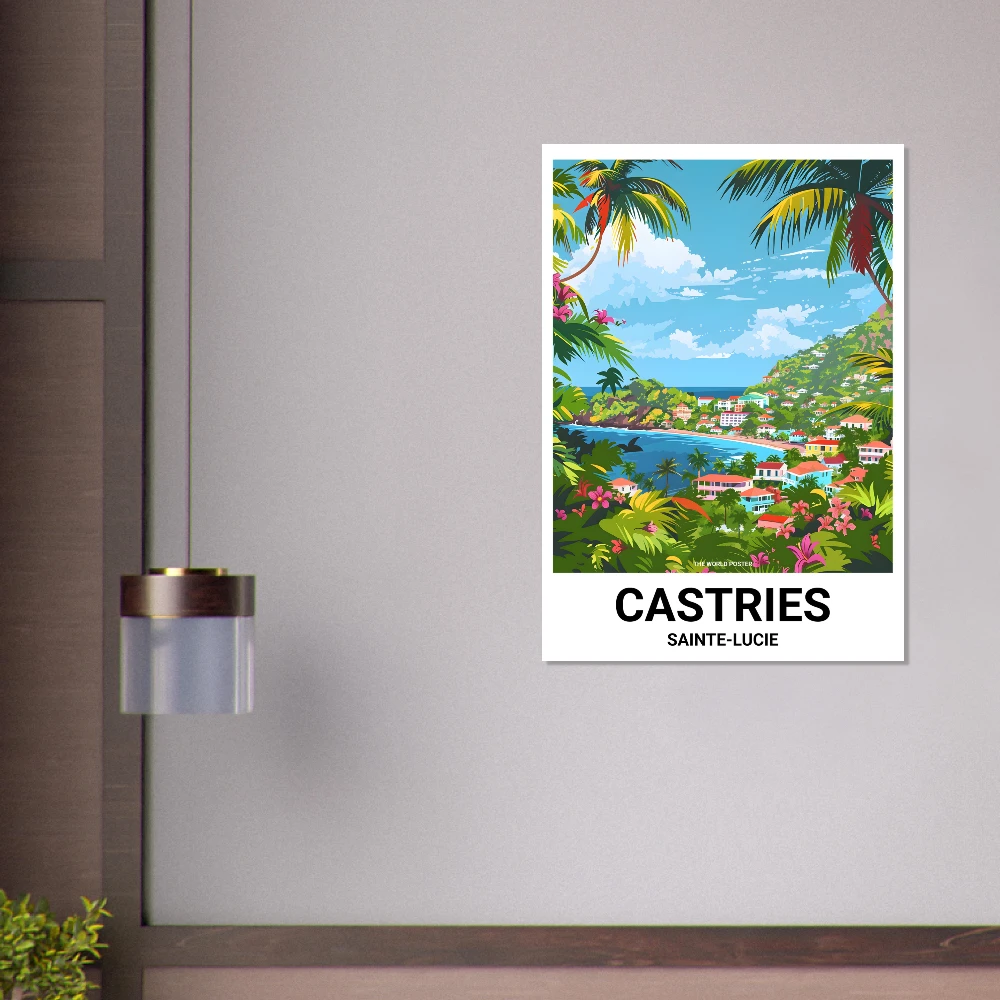 Affiche CASTRIES - Image 3 of 6