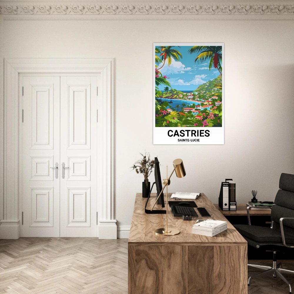 Affiche CASTRIES - Image 5 of 6