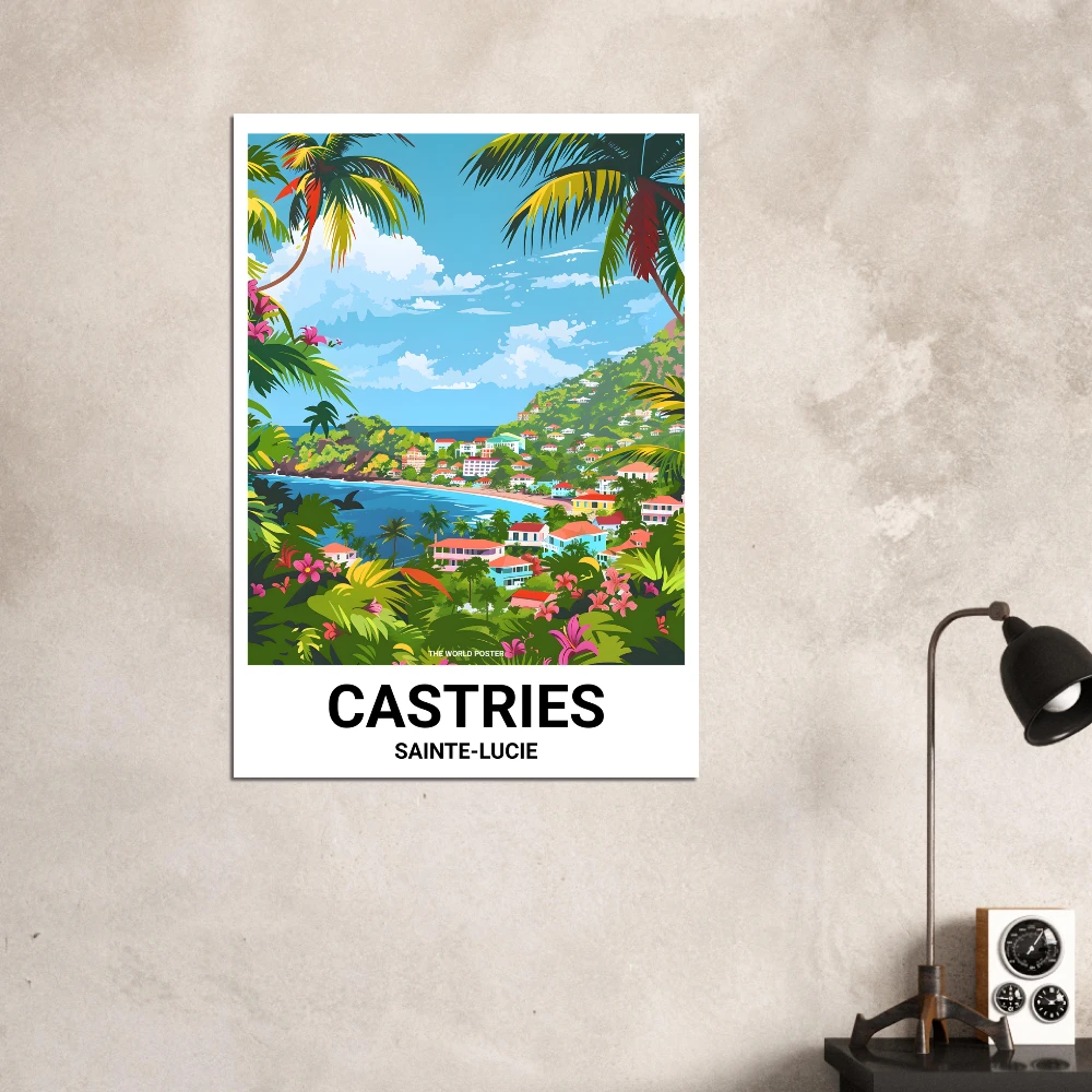 Affiche CASTRIES - Image 6 of 6