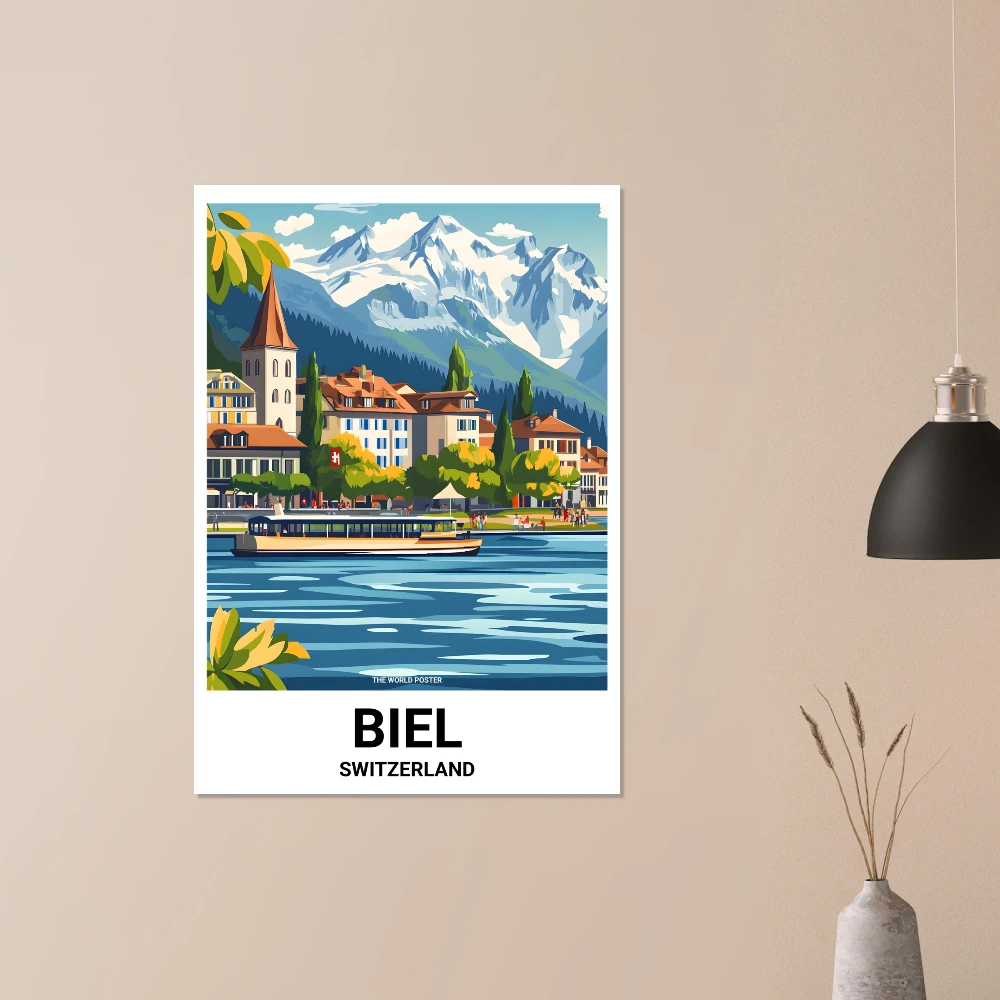 Affiche BIENNE - Image 3 of 6