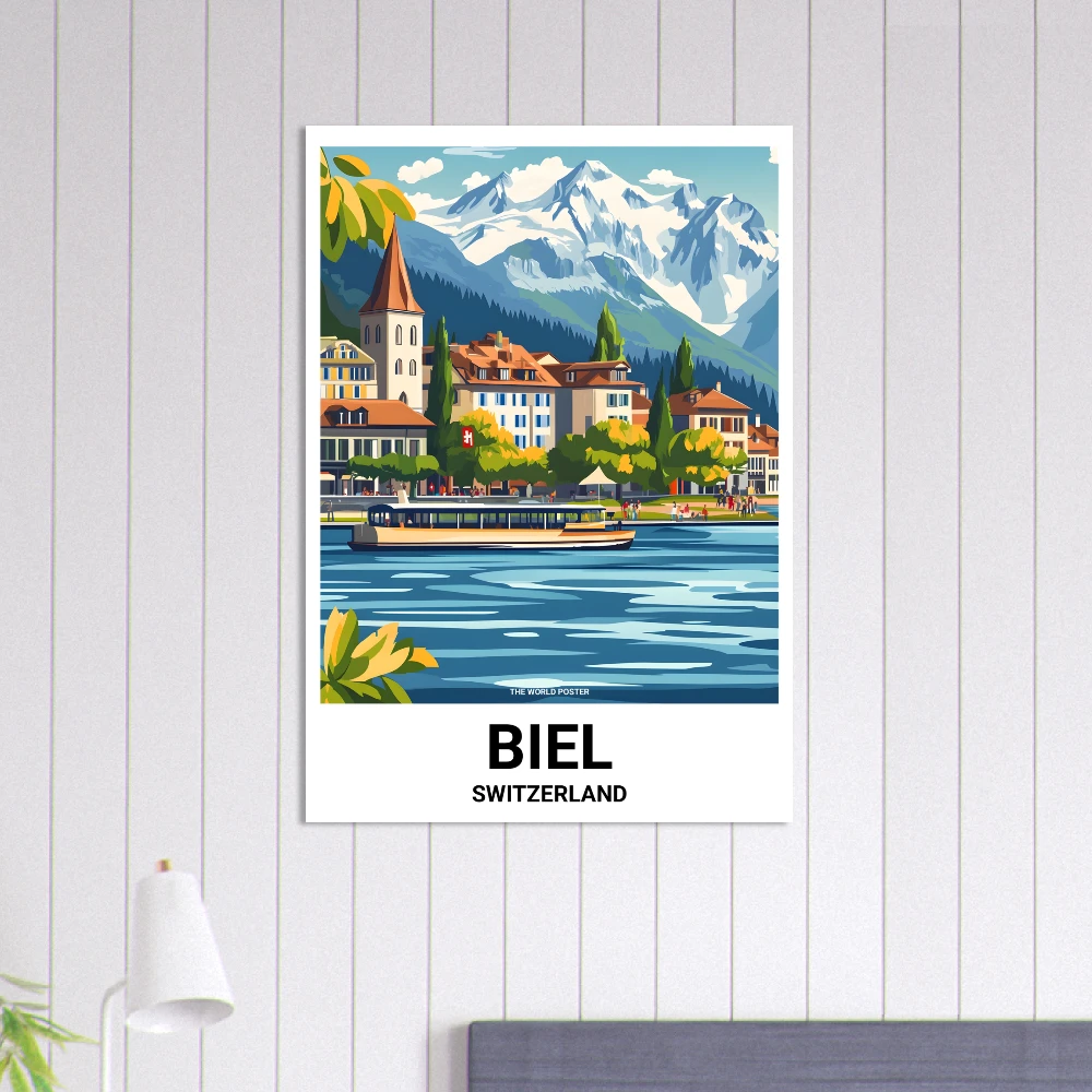 Affiche BIENNE - Image 6 of 6