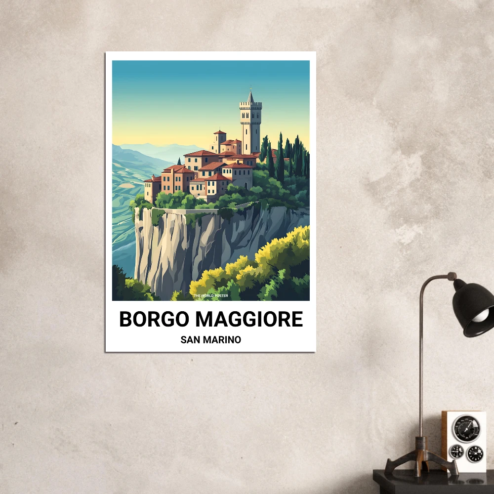 Affiche BORGO MAGGIORE - Image 2 of 6
