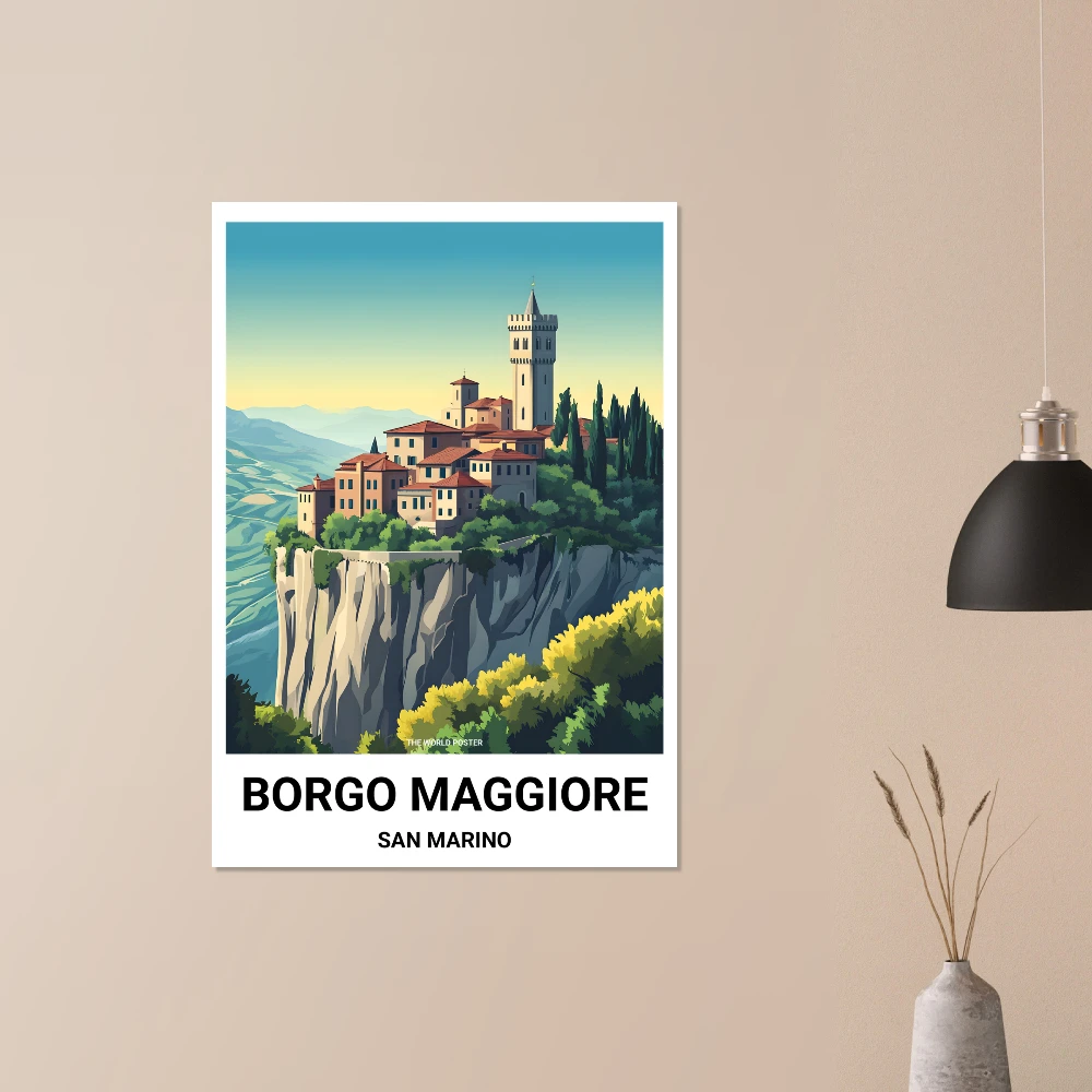 Affiche BORGO MAGGIORE - Image 4 of 6