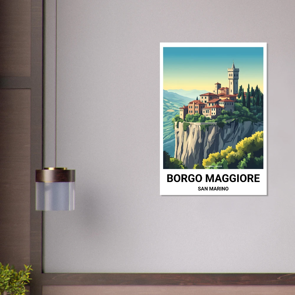Affiche BORGO MAGGIORE - Image 6 of 6