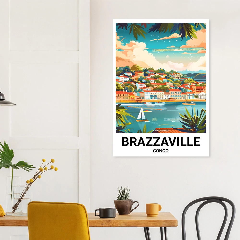 Affiche BRAZZAVILLE - Image 3 of 6