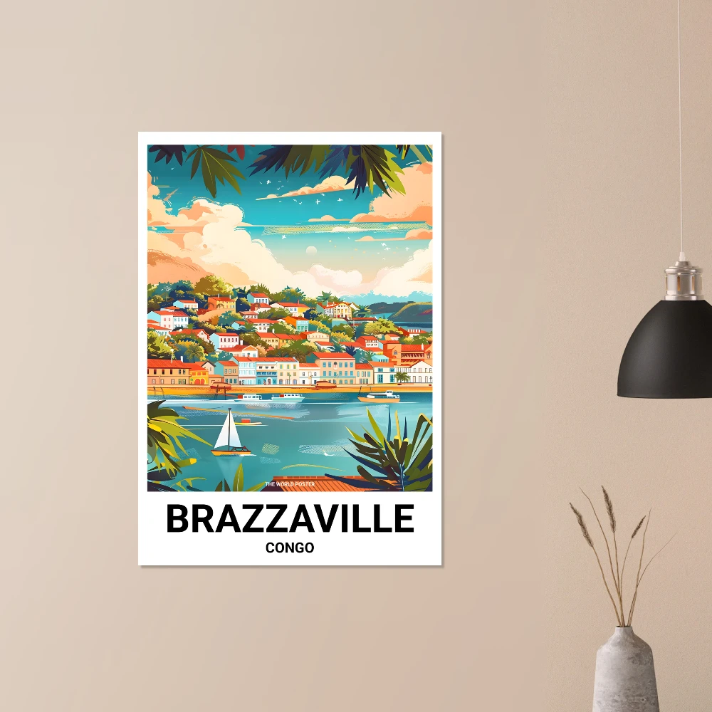 Affiche BRAZZAVILLE - Image 5 of 6