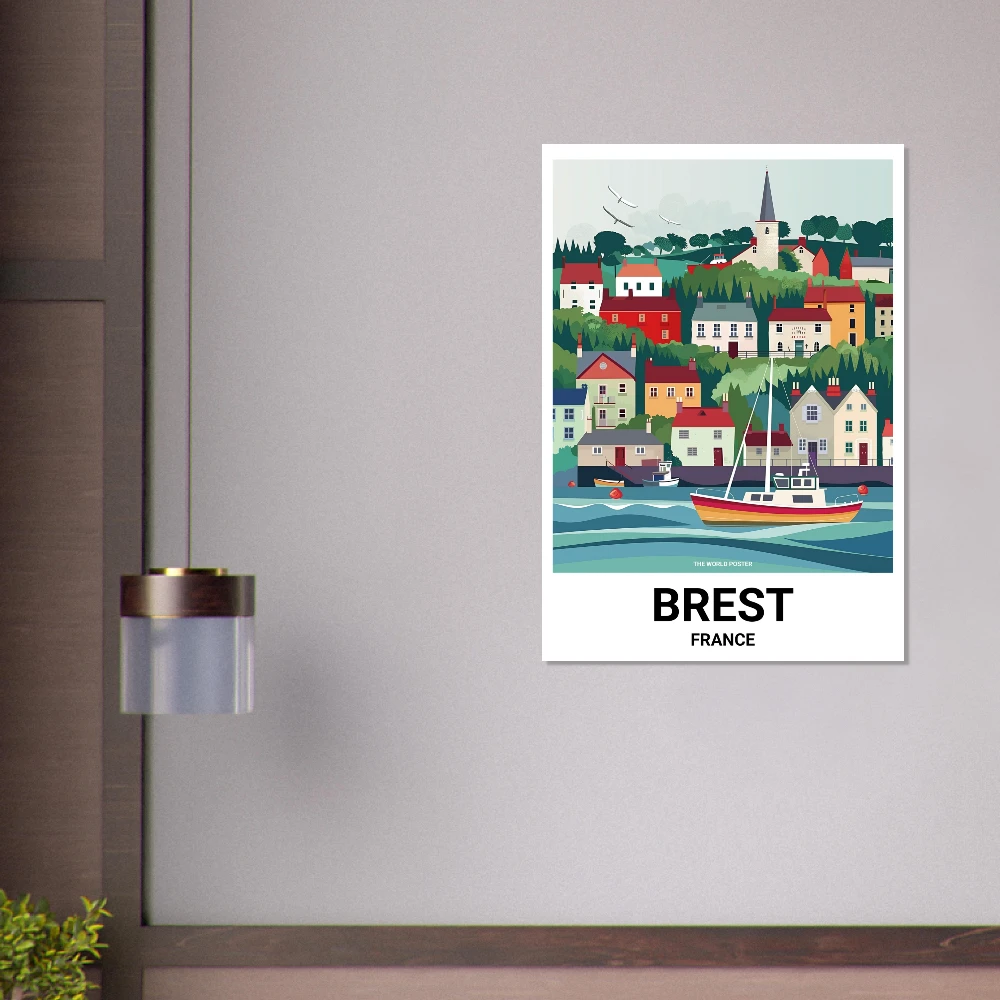 Affiche BREST - Image 4 of 6