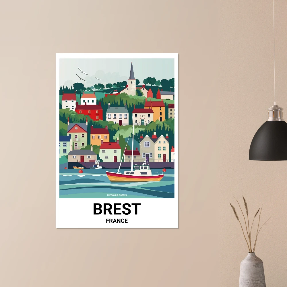 Affiche BREST - Image 6 of 6