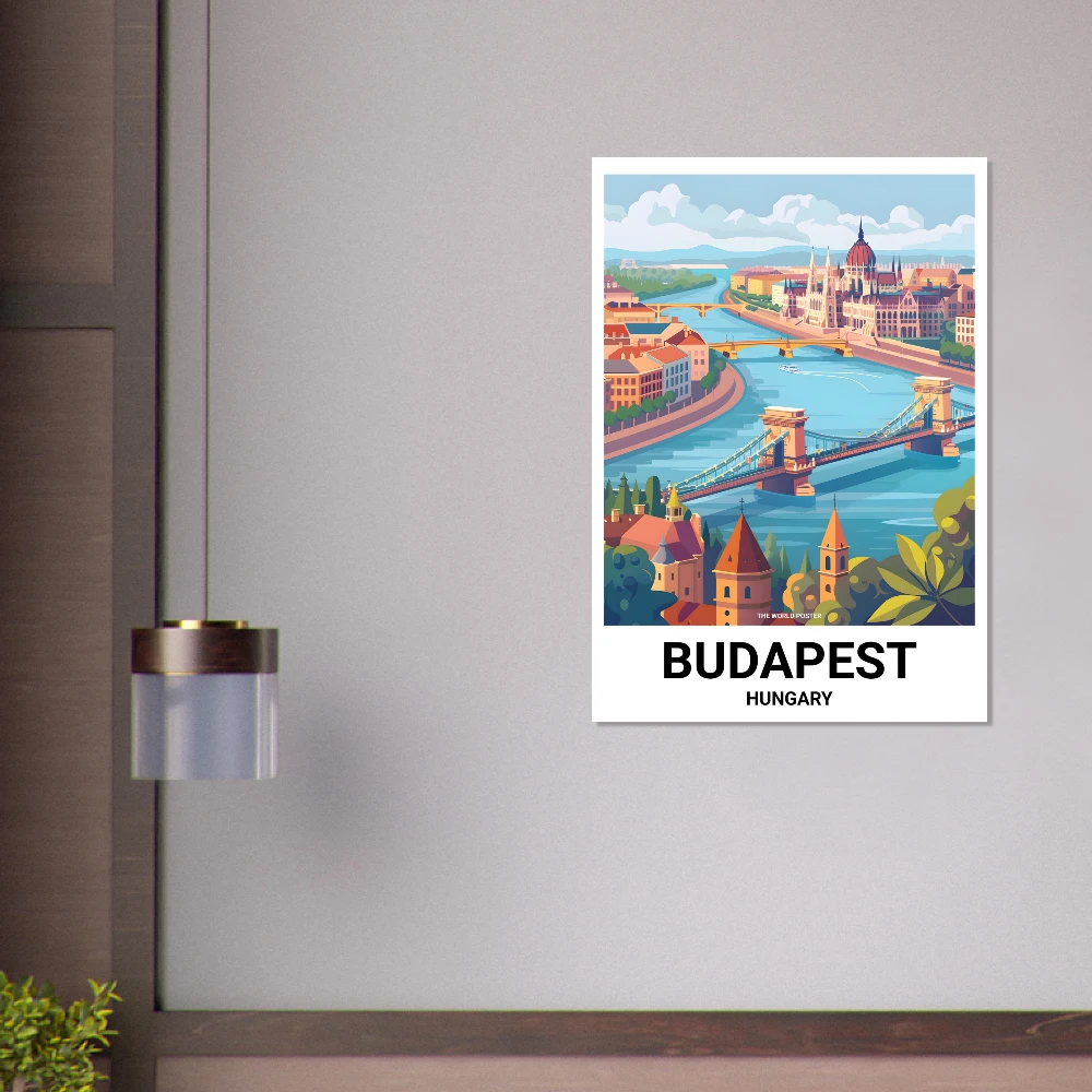 Affiche BUDAPEST - Image 2 of 6