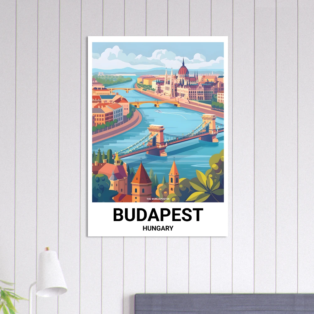 Affiche BUDAPEST - Image 3 of 6