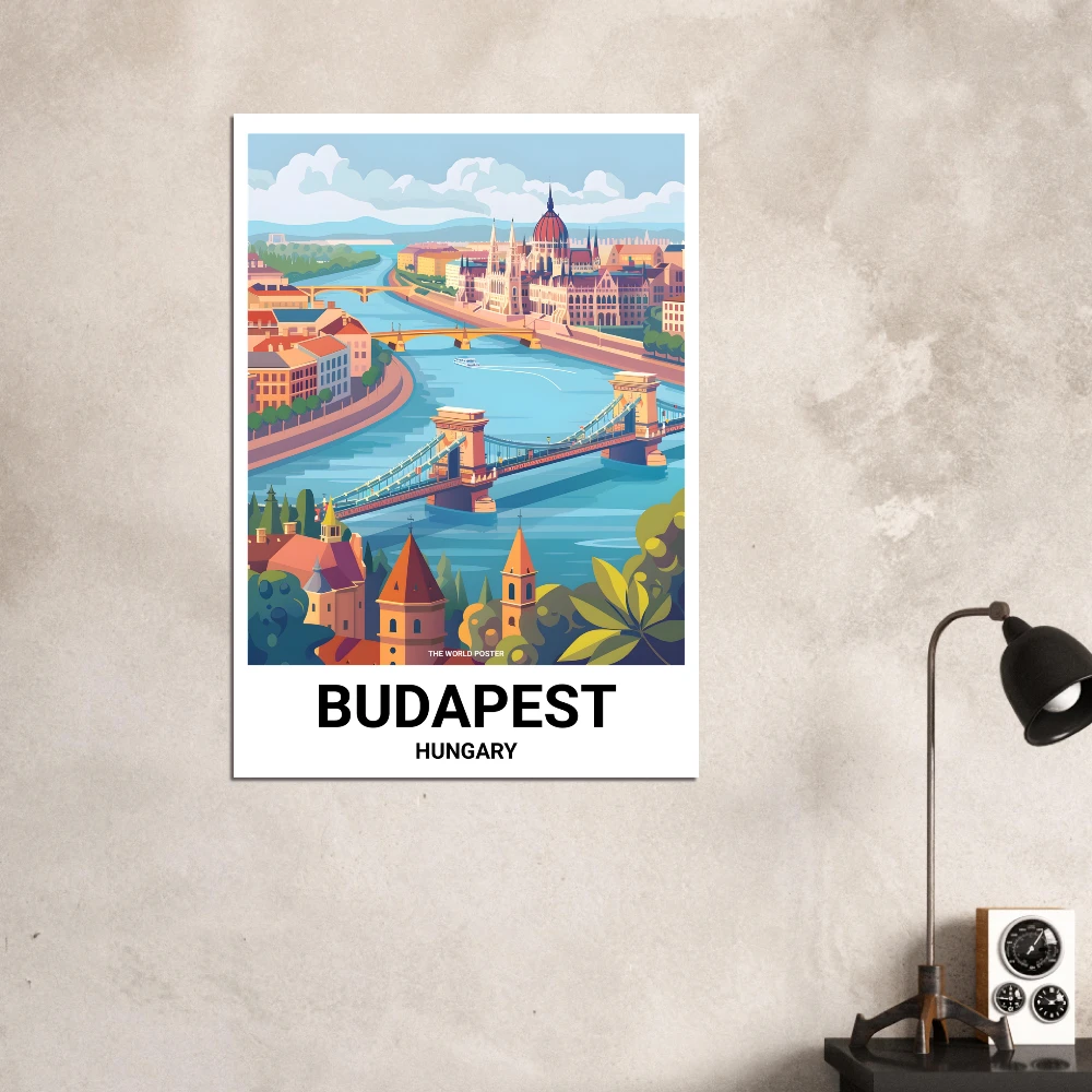Affiche BUDAPEST - Image 4 of 6