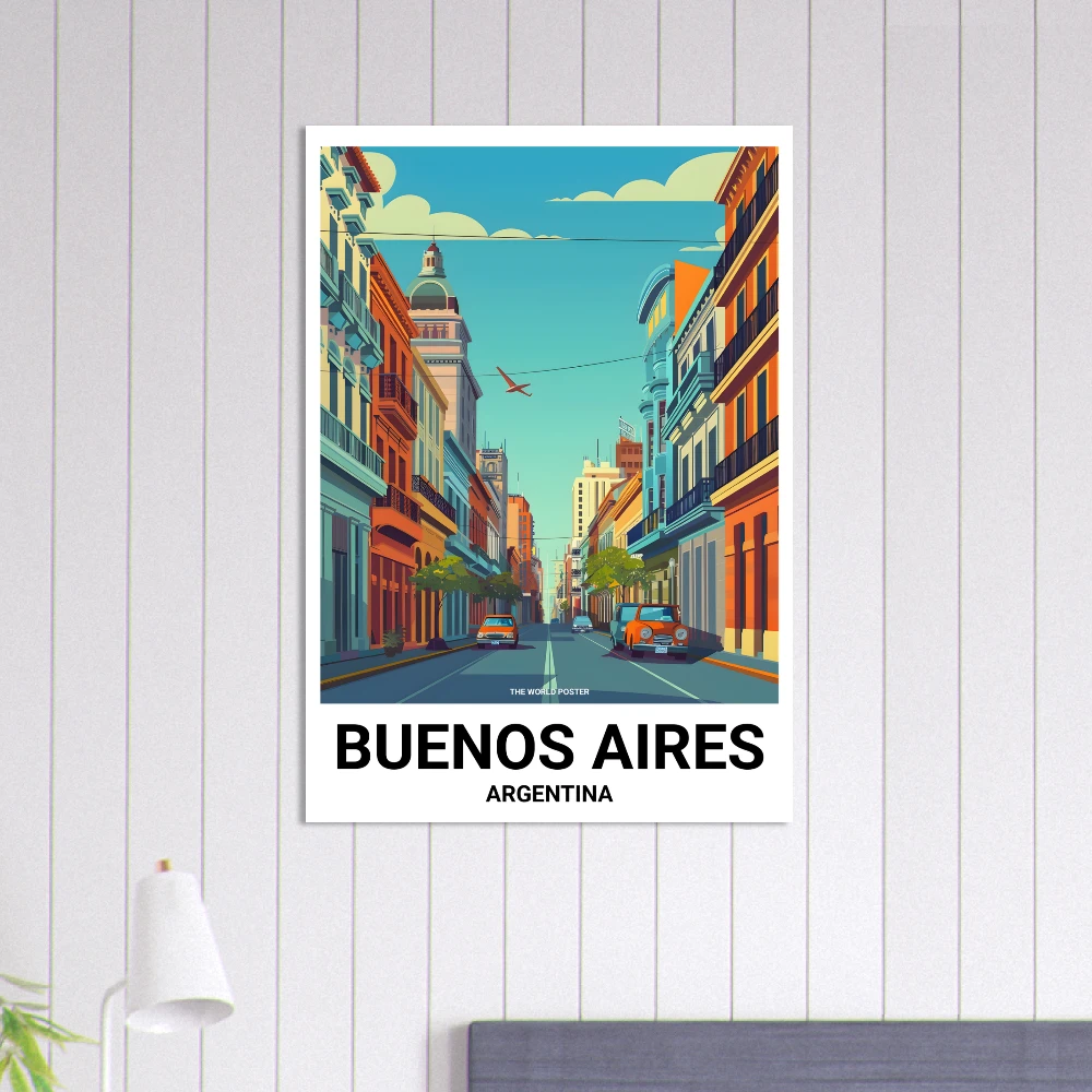 Affiche BUENOS AIRES - Image 4 of 6