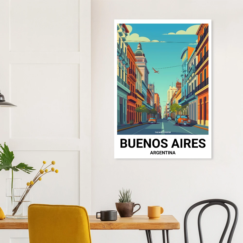 Affiche BUENOS AIRES - Image 5 of 6