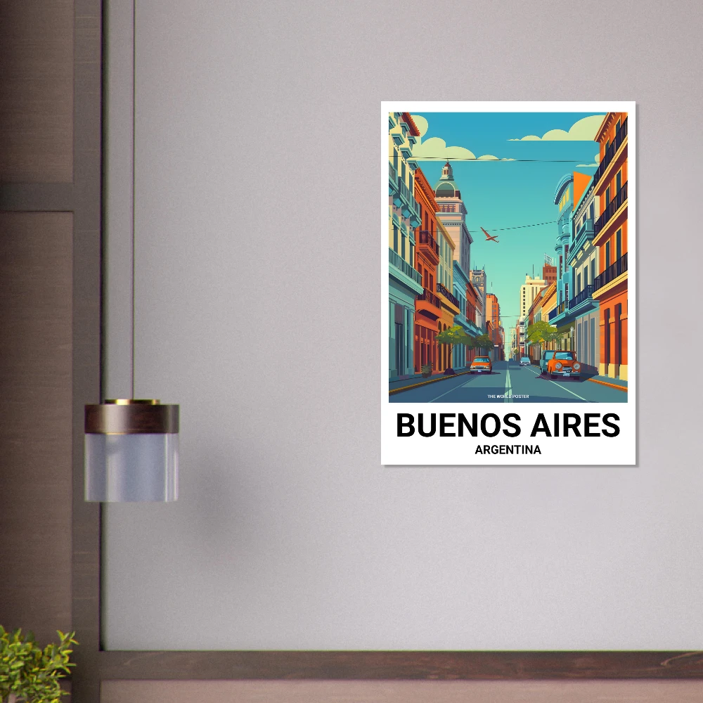 Affiche BUENOS AIRES - Image 6 of 6