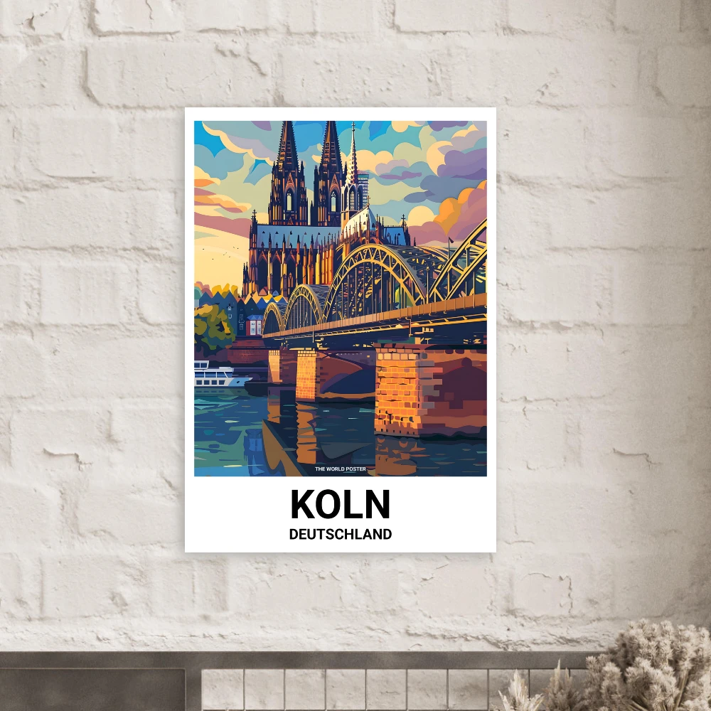 Affiche COLOGNE - Image 2 of 6