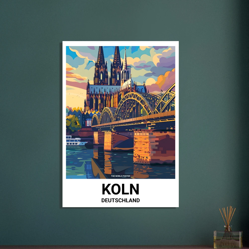 Affiche COLOGNE - Image 5 of 6